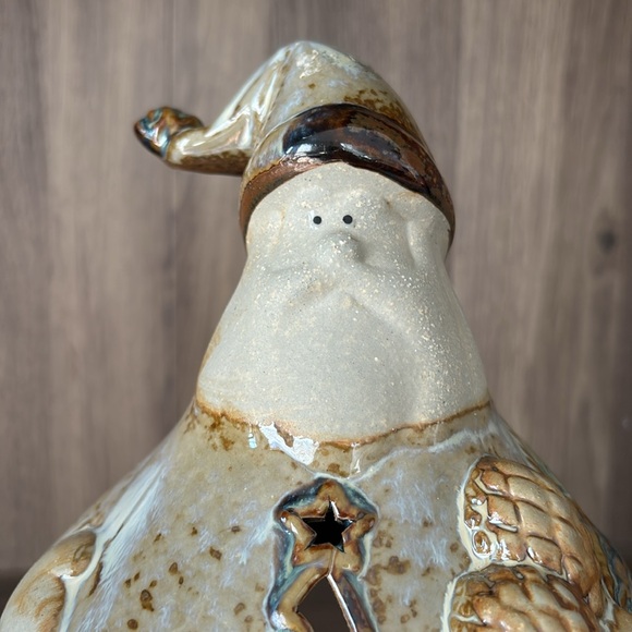 🆕Norwegian Pottery Ceramic Santa Candleholder - Picture 10 of 14